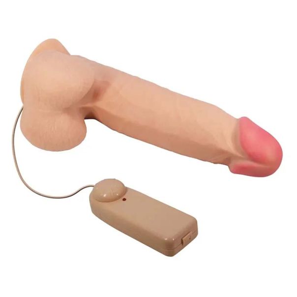 Vibro dildo sa kozicom koja se pomera Cass - 008105ZRG