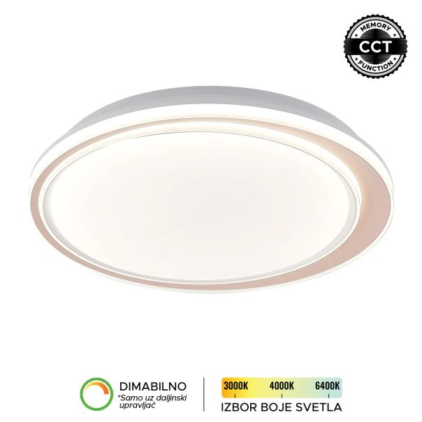 FORMA LED plafonjera 54W 3000K-6400K LP-422-54R PK - EP2932078