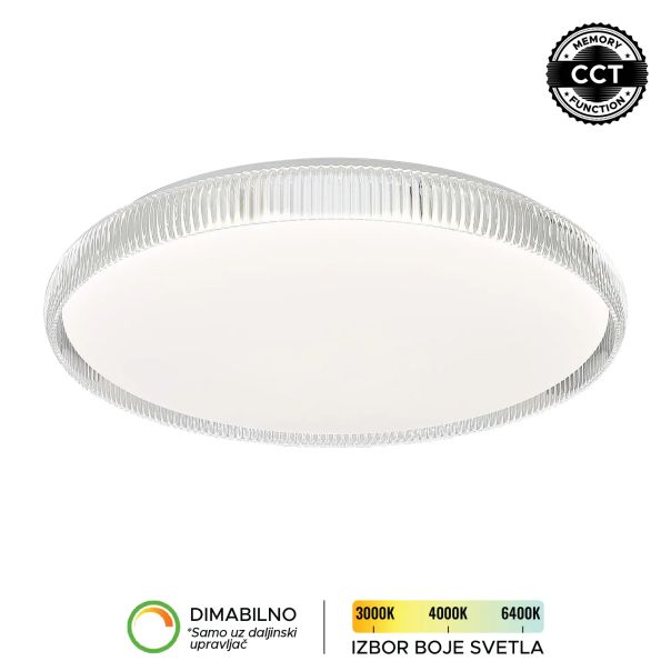 FORMA LED plafonjera 48W 3000K - 6400K LP-424-48R CL - EP2920433