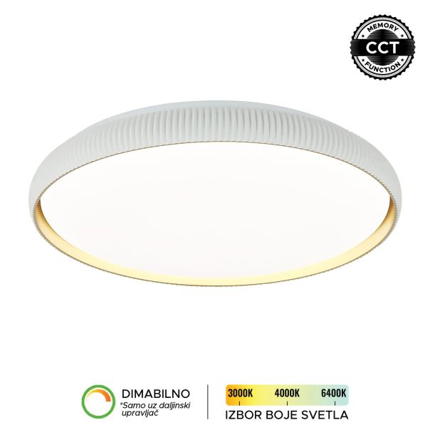 FORMA LED plafonjera 48W 3000K - 6400K LP-424-48R WH+SG - EP2920439