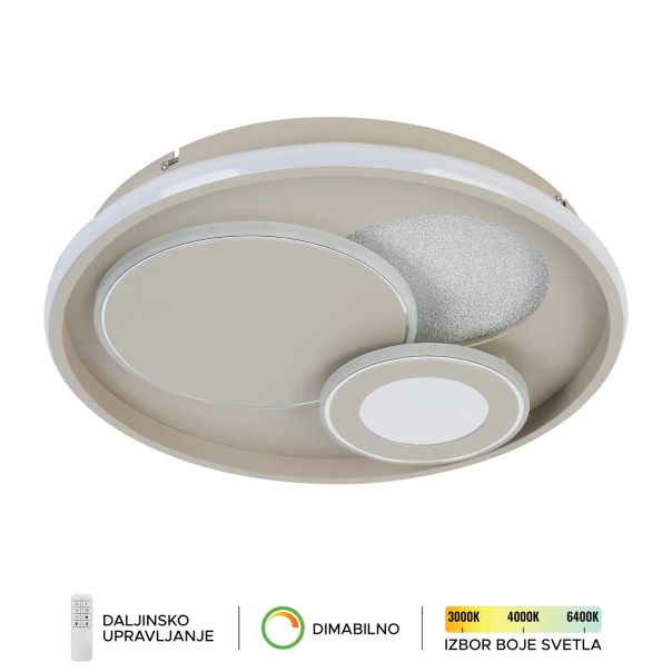 FORMA LED plafonska lampa 24W 3000K,4000K,6400K F2104-24C BE - EP2927423