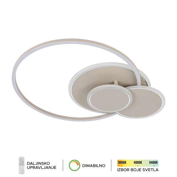 FORMA LED plafonska lampa 24W 3000K,4000K,6400K F2105-24C BE - EP2927429