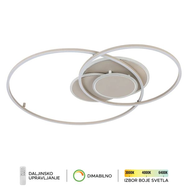 FORMA LED plafonska lampa 36W 3000K,4000K,6400K F2105-36C BE - EP2927432