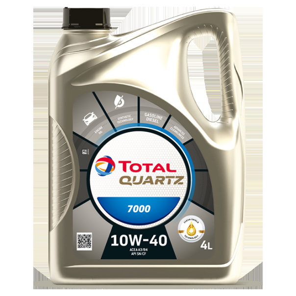 Total Quartz 7000 motorno ulje 10W40 4L - 00996C