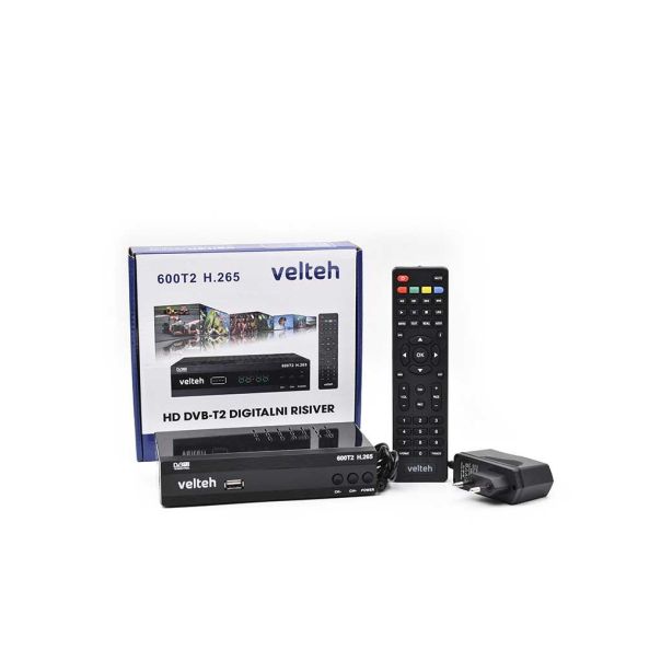 VELTEH Set top box, 600T2, H.265 - 00T204