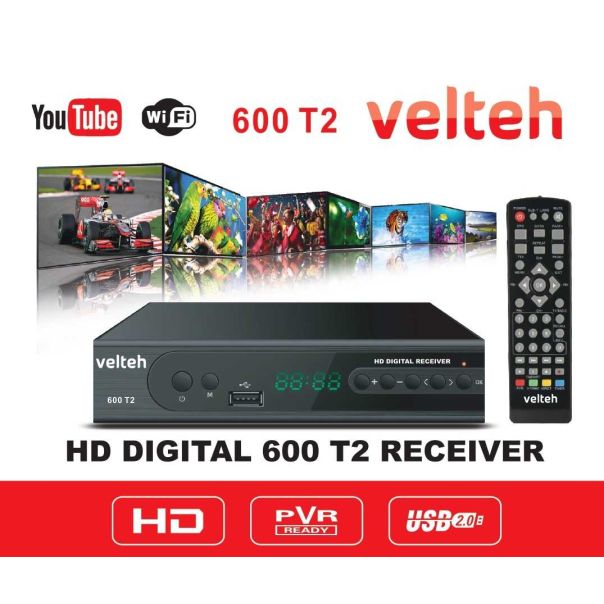 VELTEH Set top box 600T2 H.264 - 00T208