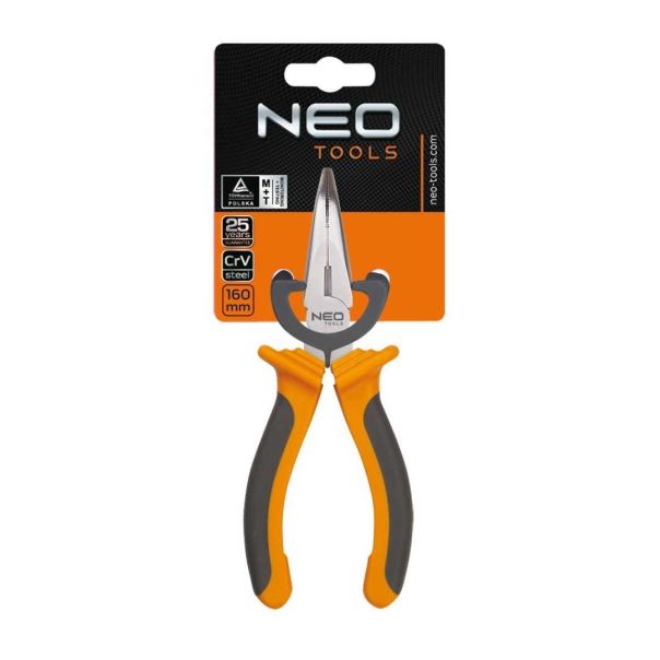NEO TOOLS Klešta poluokrugla kriva 200mm - 01-016