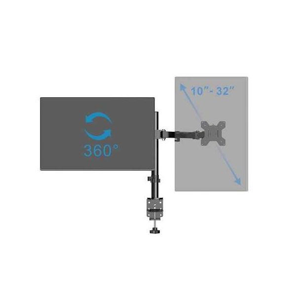 KETTZ Nosač za 2 monitora stoni 13