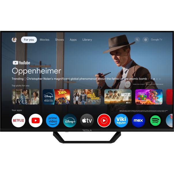 TESLA Televizor 43E655BUS, Ultra HD, Google TV Smart - 43E655BUS