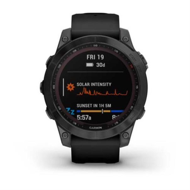 GARMIN Sat Fenix 7 Sapphire SOLAR Carbon - 010-02540-21