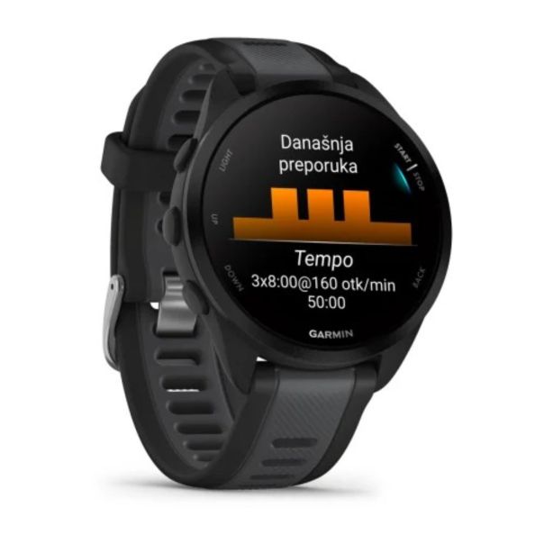 GARMIN Sat Forerunner 165 M Black - 010-02863-30