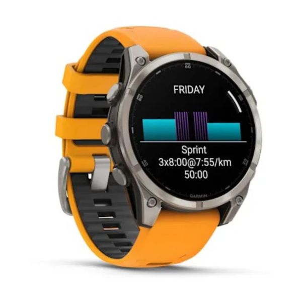 GARMIN Sat Fenix 8 47,AMOLED,Sap,SparkOrg - 010-02904-11