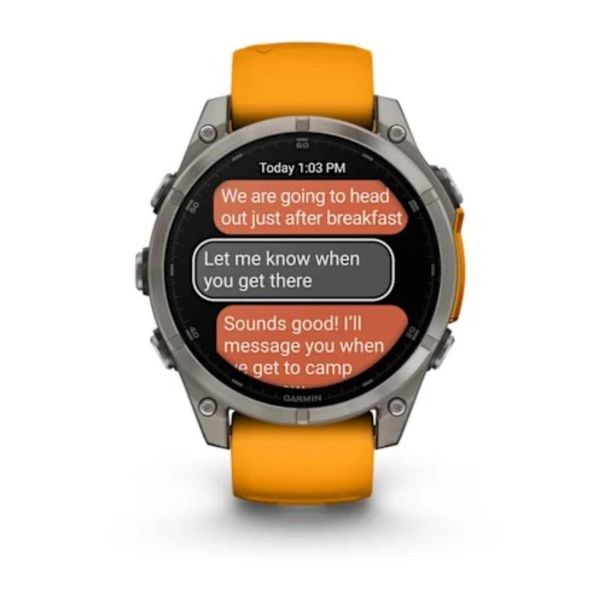 GARMIN Sat Fenix 8 47,AMOLED,Sap,SparkOrg - 010-02904-11
