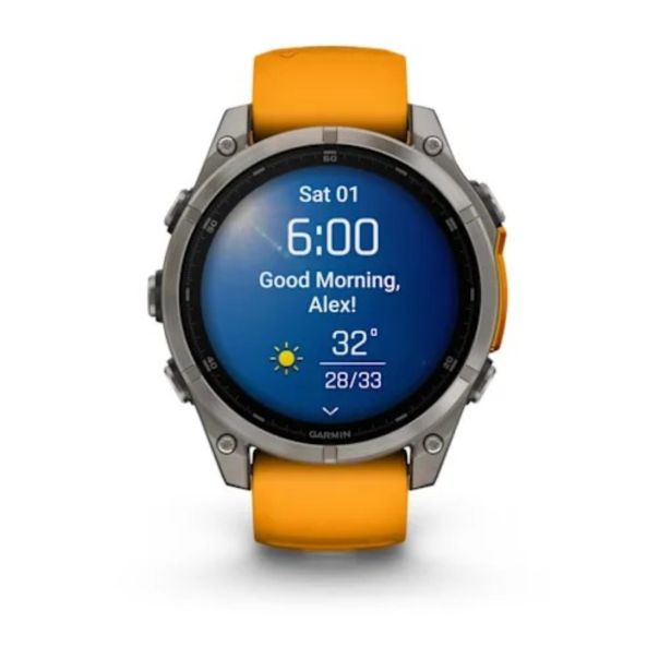 GARMIN Sat Fenix 8 47,AMOLED,Sap,SparkOrg - 010-02904-11