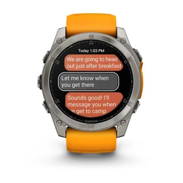 GARMIN Sat Fenix 8 51,AMOLED,Sap,Orange - 010-02905-11