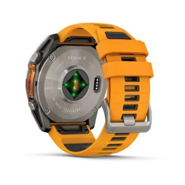 GARMIN Sat Fenix 8 51,AMOLED,Sap,Orange - 010-02905-11