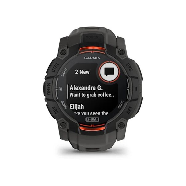 GARMINSat Instinct 3 50 SOLAR, crna - 010-02935-00