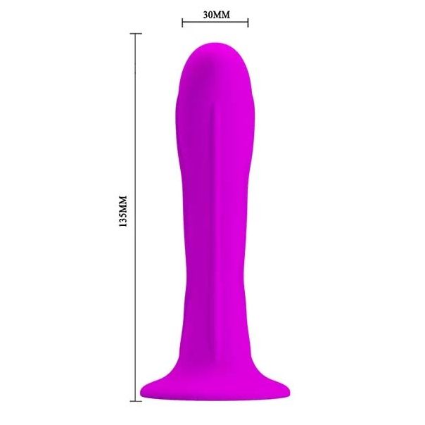 Zakrivljeni analni dildo - 014160