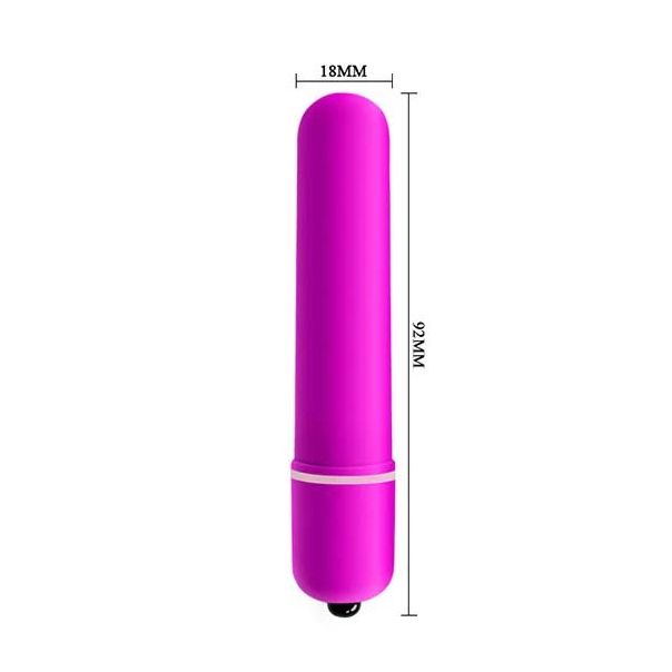 Ljubičasti klitoralni vibrator 10 funkcija vibracije - 014192