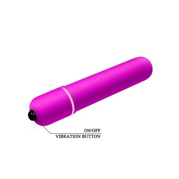 Ljubičasti klitoralni vibrator 10 funkcija vibracije - 014192