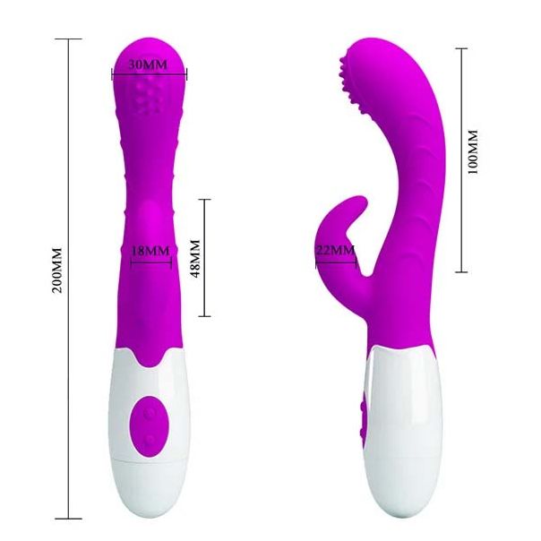 Ljubičasti multifunkcionalni vibrator G tačka - 014218