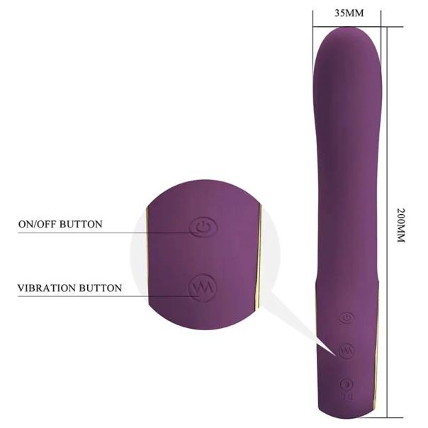 Vibrator za G tacku aplikacija Ethan - 014412HP
