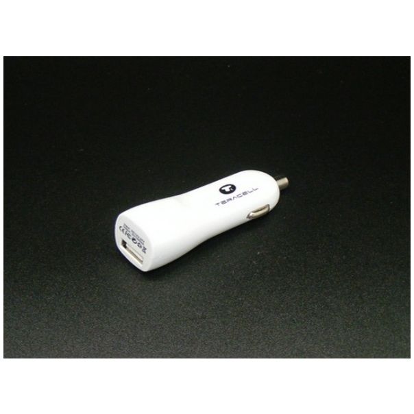 Auto punjač Univerzalni - USB 1A Teracell beli - EP2447447