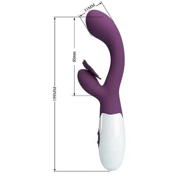 Multifunkcionalni Vibrator Butterfly Kiss - 014927-A2