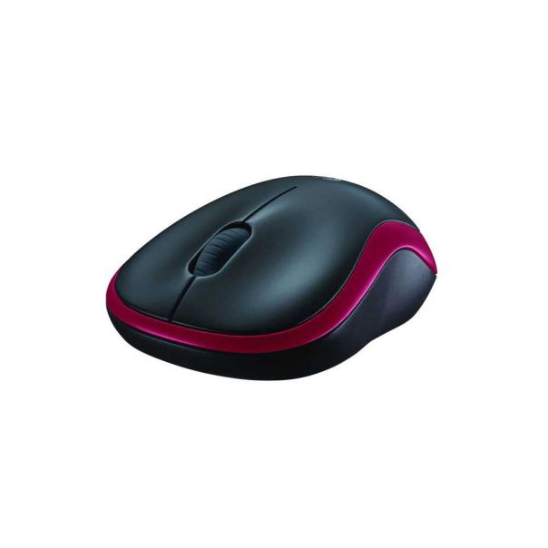 LOGITECH Bežični miš M185, crveni - 016687