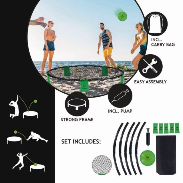Dunlop Spyderball igra  90x20 cm - EP3150981