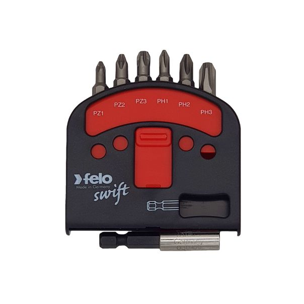 Felo Set sa držačem i bitovima Industrial Swift PH/PZ 02060326 7 kom - 02060326