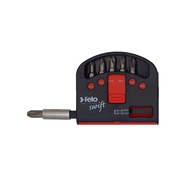 Felo Set sa držačem i bitovima Industrial Swift PH/PZ 02060326 7 kom - 02060326