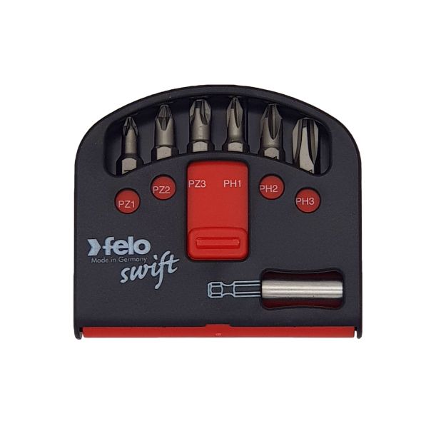 Felo Set sa držačem i bitovima Industrial Swift PH/PZ 02060326 7 kom - 02060326
