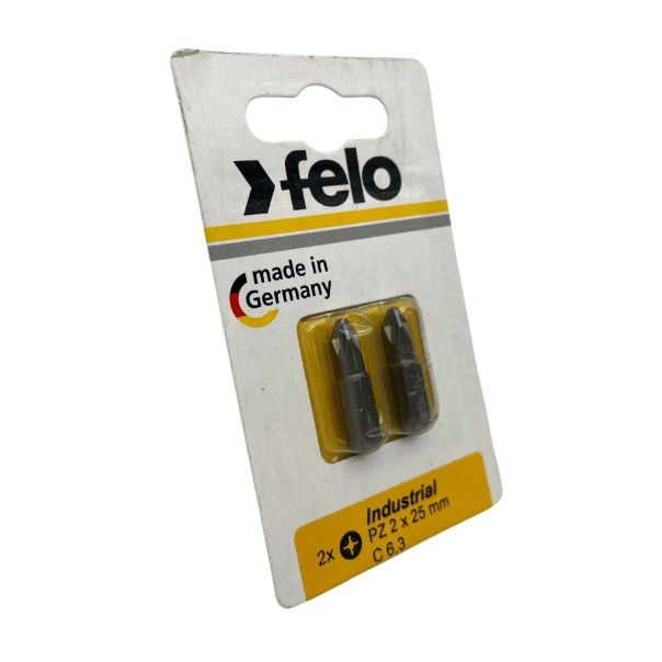 Felo Bit Industrial Pozidriv PZ2 x 25 02102036 2 kom u blisteru - 02102036