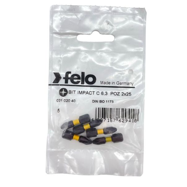 Felo Udarni bit Impact Pozidriv PZ2 x 25 02102040 - 02102040