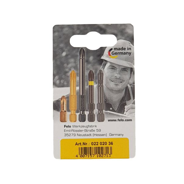 Felo Bit Industrial Phillips PH2 x 25 02202036 2 kom u blisteru - 02202036