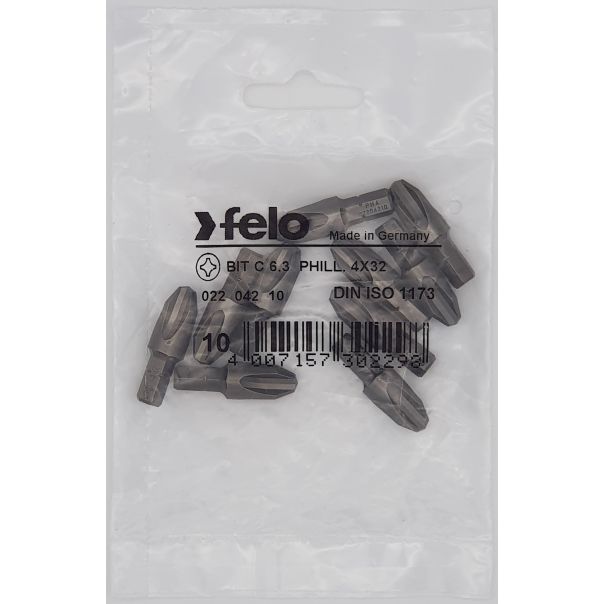 Felo Bit Industrial Phillips PH4 x 32 02204210 - 02204210
