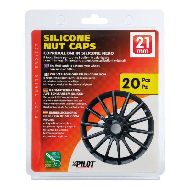 LAMPA ACCESSORIES Set silikonskih poklopaca za šrafove točka 20kom 21mm - 02246