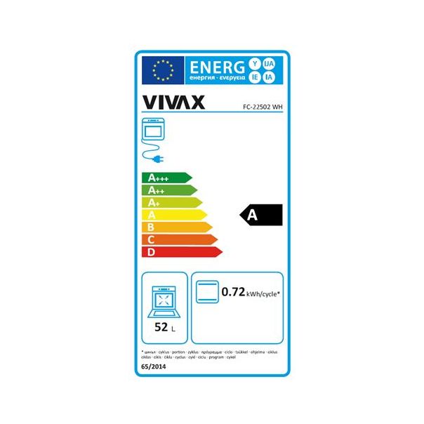 VIVAX Kombinovani šporet FC-22502 WH - 02356502