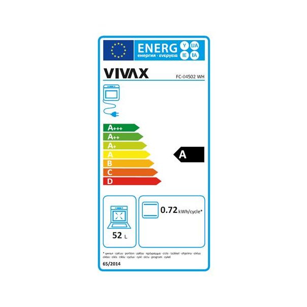 VIVAX HOME Električni šporet FC-04502 WH - 02356503