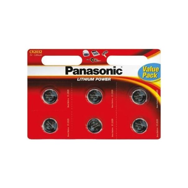 PANASONIC Baterije Litijum CR-2032 L/6bp - 02380582