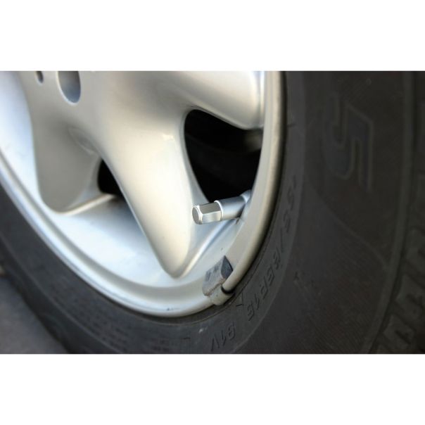 LAMPA ACCESSORIES Kapice ventila aluminijumske 4kom - 02506