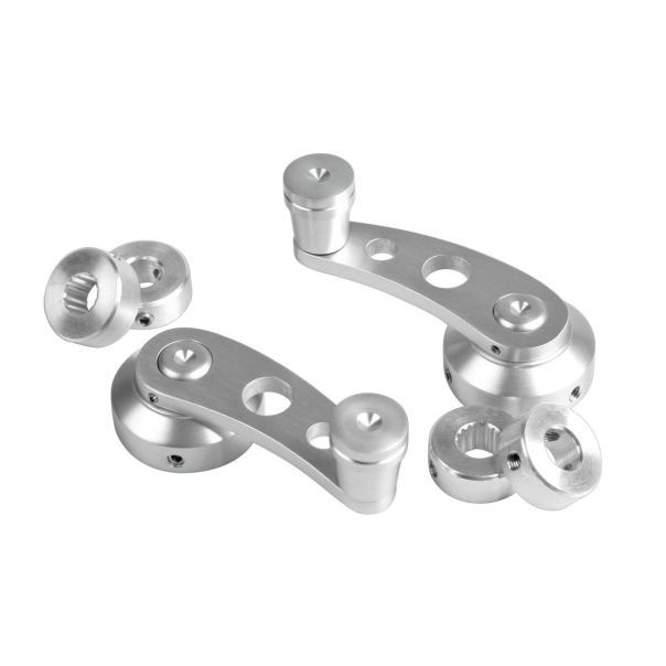 LAMPA ACCESSORIES Ručica za otvaranje prozora aluminijum 2kom - 02520