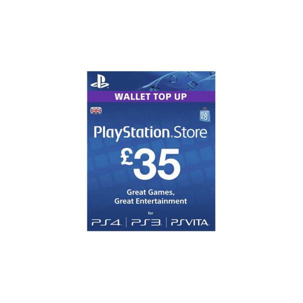 SONY Playstation Network PSN Card 35GBP - 028364