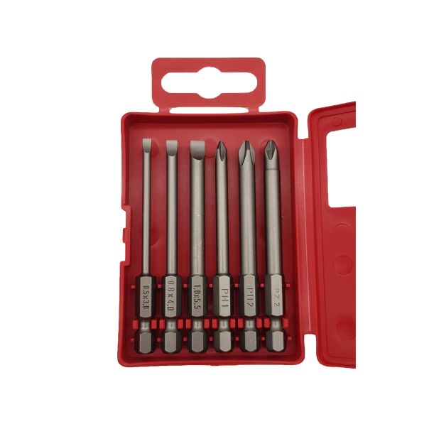 Felo Set bitova Industrial Bit-box Profi 73 mm SL/PH/PZ 03092716 6 kom - 03092716