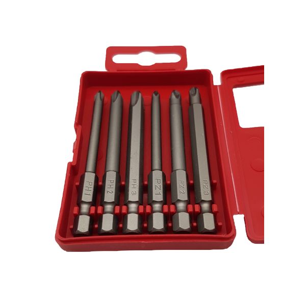 Felo Set bitova Industrial Bit-box Profi 73 mm PH/PZ 03291716 6 kom - 03291716