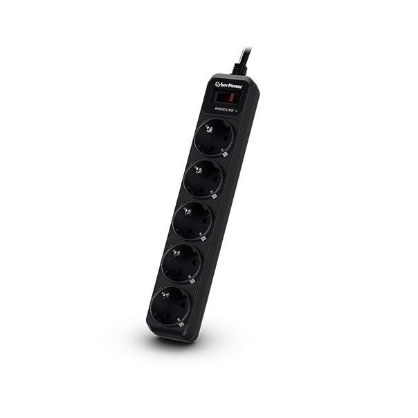CyberPower produžni kabl sa prenaponskom zaštitom,B0520SC0,5xšuko/1,8m - 0342109