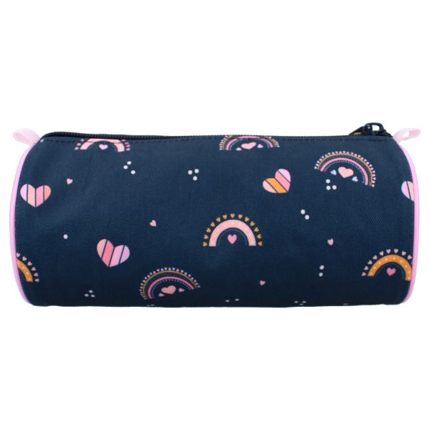 VADOBAG Okrugla prazna pernica Milky kiss radiant rainbows, teget - 76099