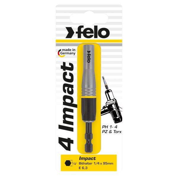 Felo Magnetni držač bitova Impact 1/4 x 95 mm 03829594 u blisteru - 03829594