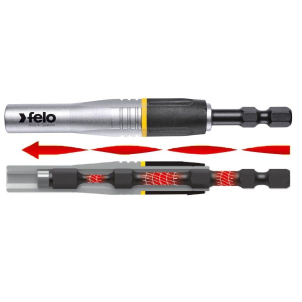 Felo Magnetni držač bitova Impact 1/4 x 95 mm 03829594 u blisteru - 03829594